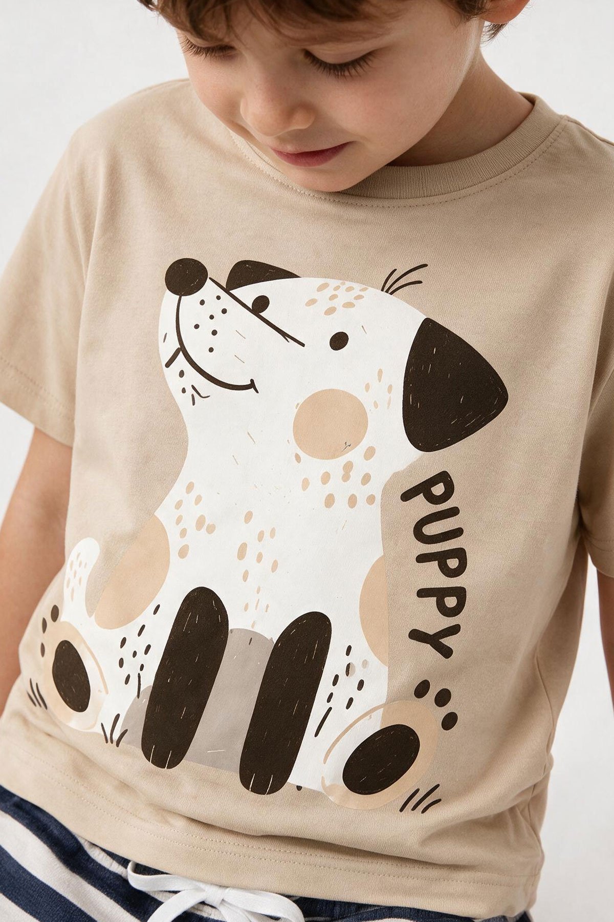 Camiseta infantil Lost At Sea — 100% algodão